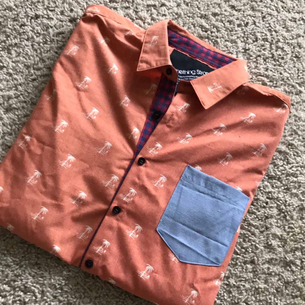 Something Strong Button Up Shirt